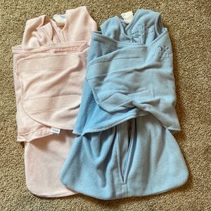 Bundle of (2) Fleece Halo Sleep Sacks